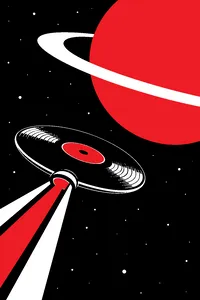 An object that evokes Nightflight to Venus.
