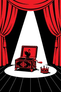 An object that evokes Anastasia (Broadway).